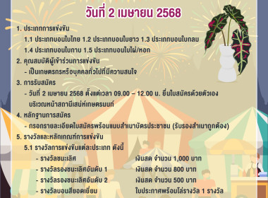 กิจกรรมการประกวดแข่งขันใน สถานีเสนห์เกษตรนนท์ ... พารามิเตอร์รูปภาพ 4